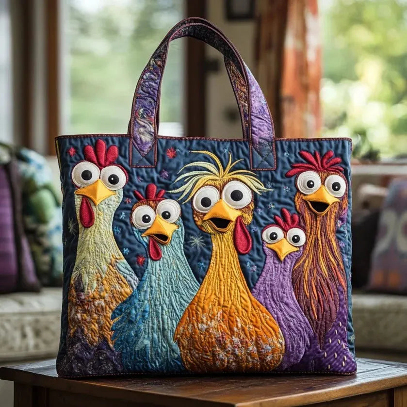 Women's Handmade Quilted Everyday Tote Bag