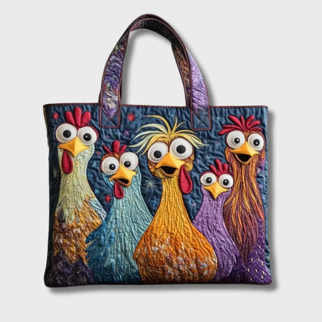 Women's Handmade Quilted Everyday Tote Bag