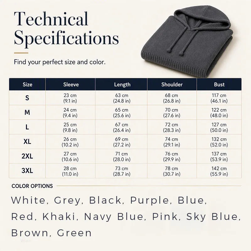 Women's Knit Hooded Sweater with Drawstring Details