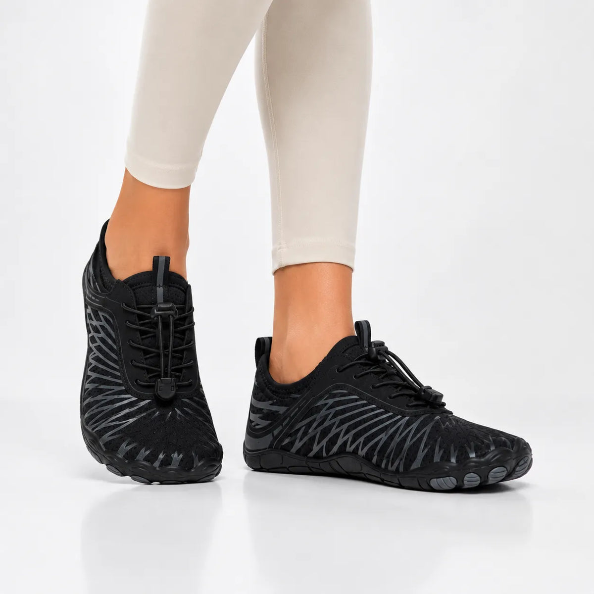 Women's Lightweight Breathable Barefoot Shoes with Wide Toe Box