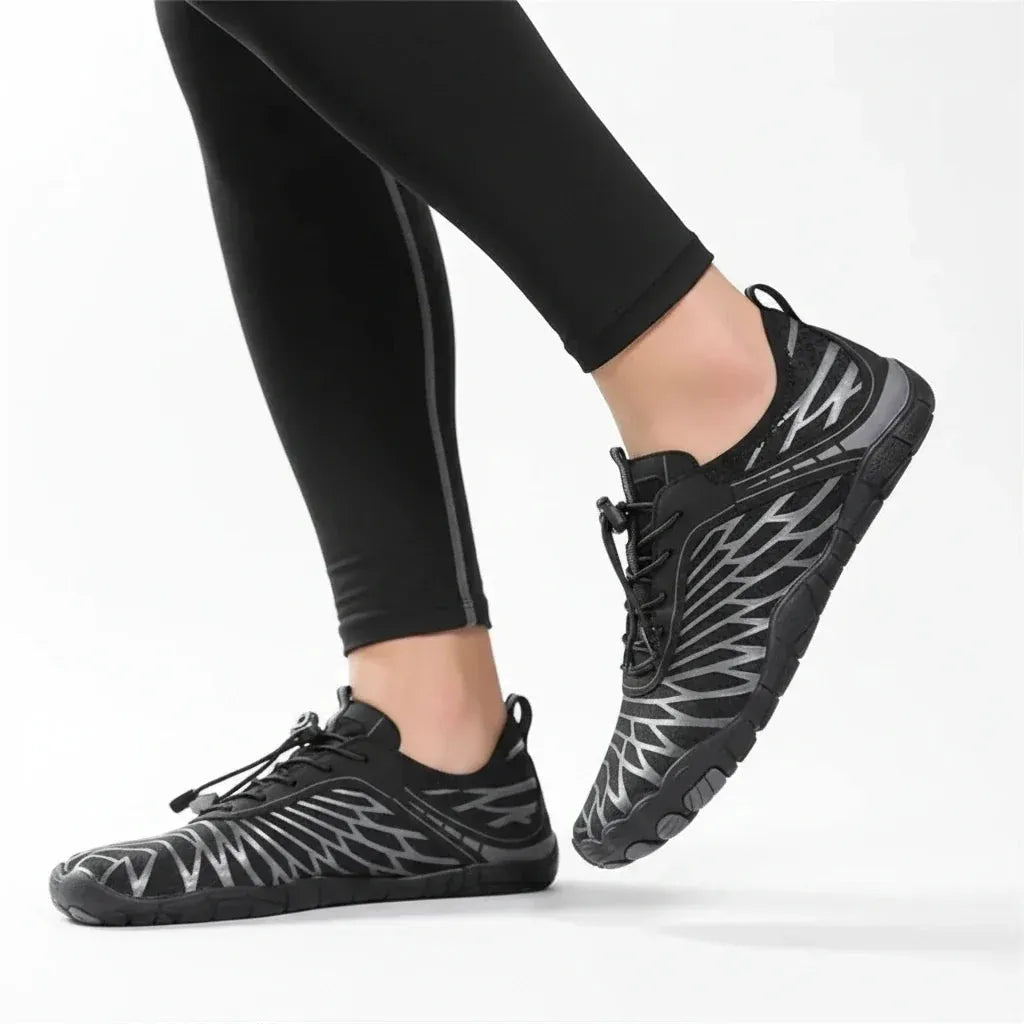 Women's Lightweight Breathable Barefoot Shoes with Wide Toe Box