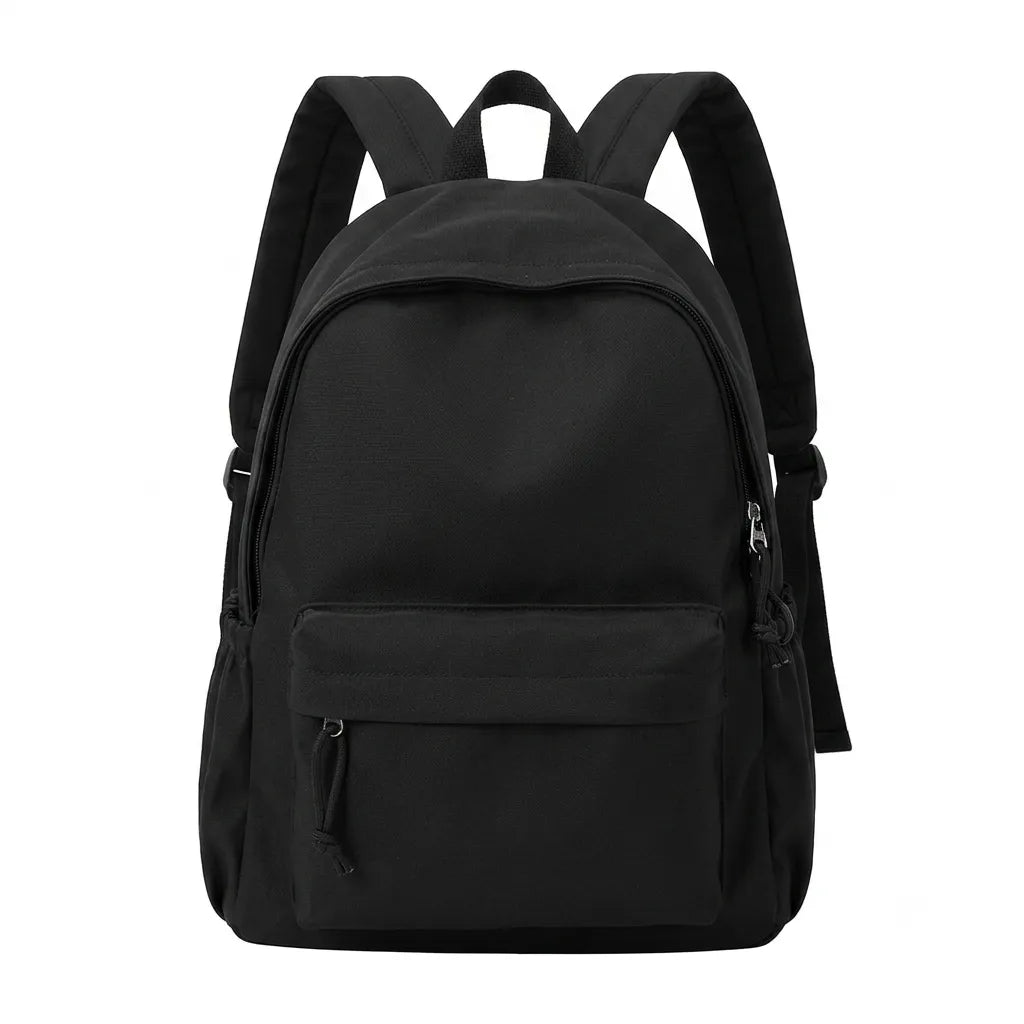 Women's Lightweight Nylon Pastel School Backpack with Pockets