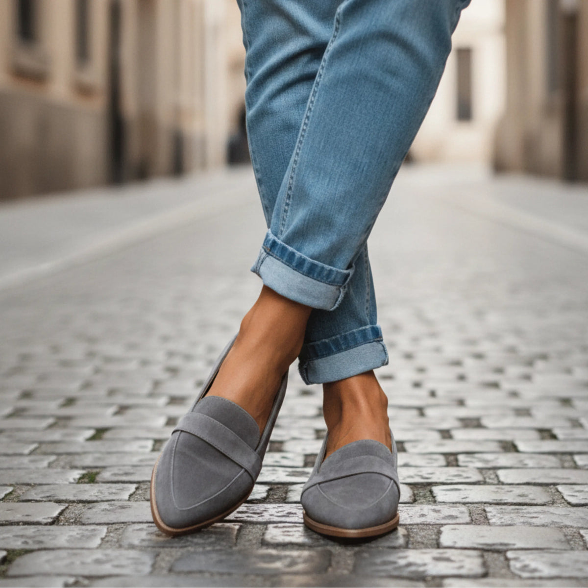 Women's Pointed Toe Classic Flat Loafers