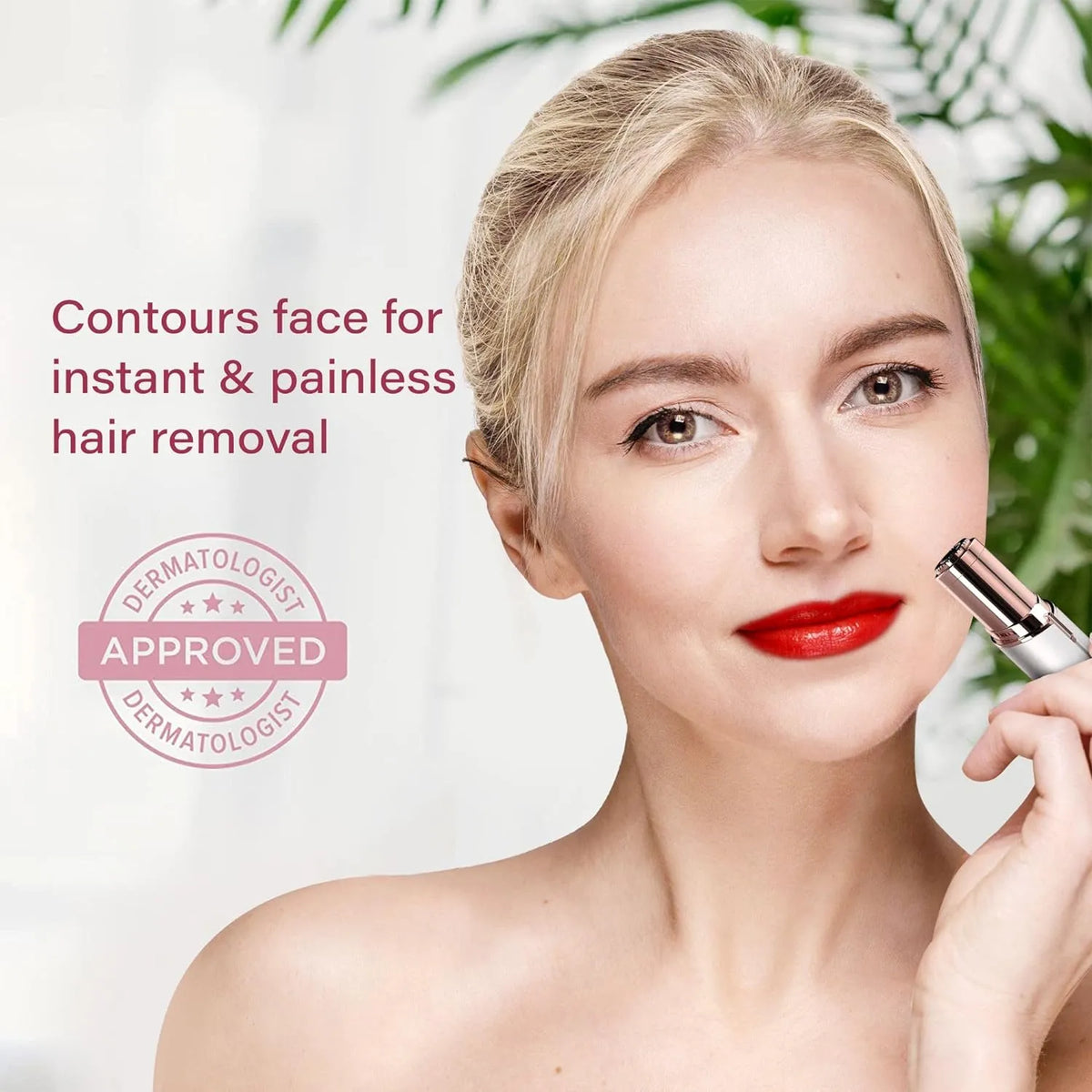 Women's Precision Facial Hair Remover for Smooth Skin