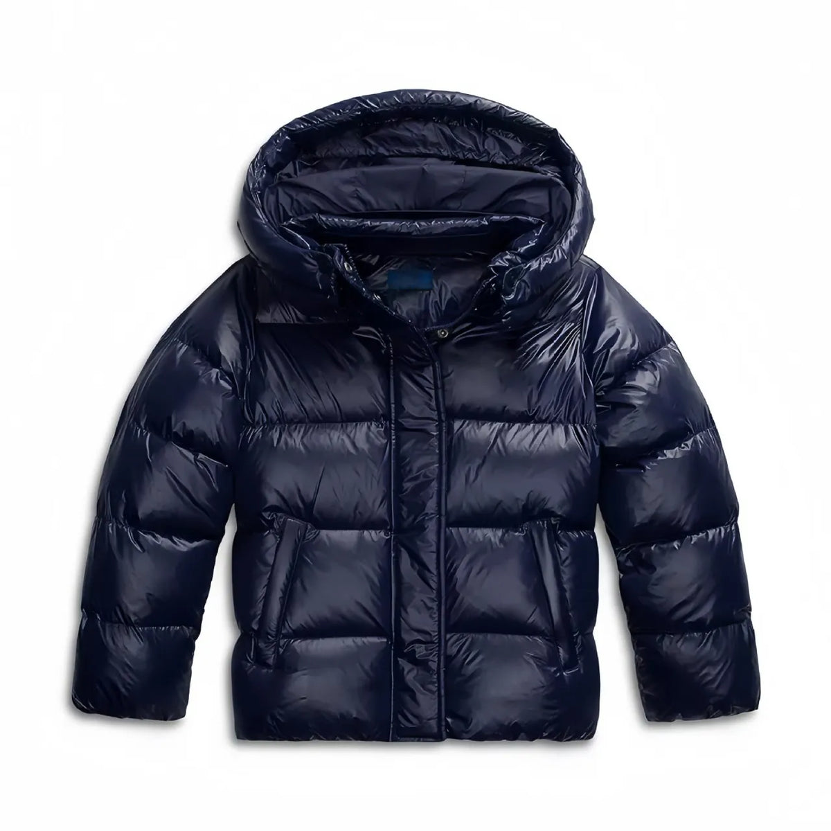 Women's Quilted Winter Coat with Fixed Hood