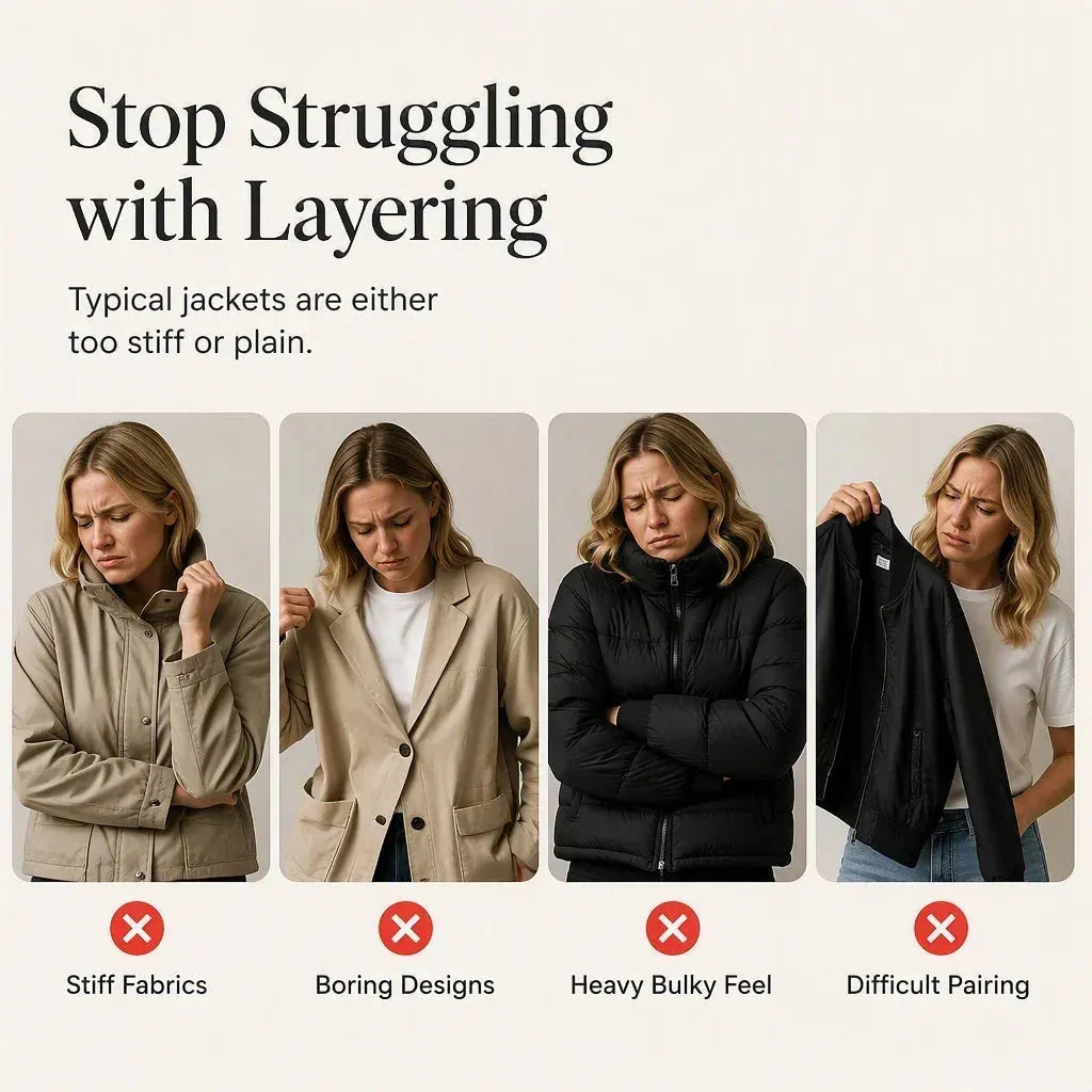 Women's Ribbed Knit Coat with Structured Lapels