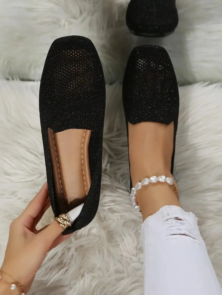 Women's Slip-On Mesh Sneakers with Cushioned Insole