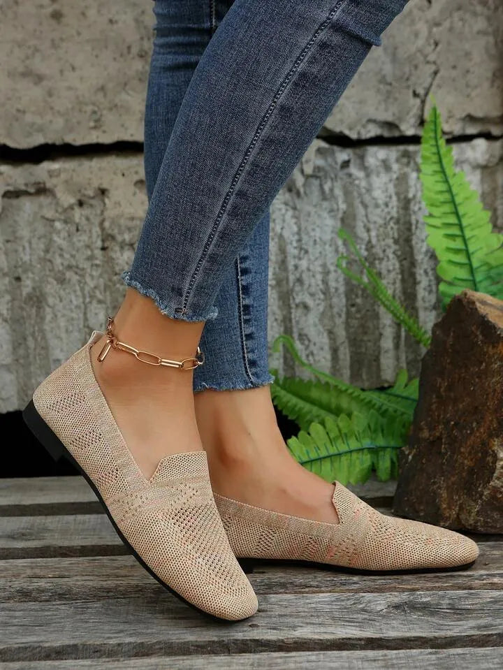 Women's Slip-On Mesh Sneakers with Cushioned Insole
