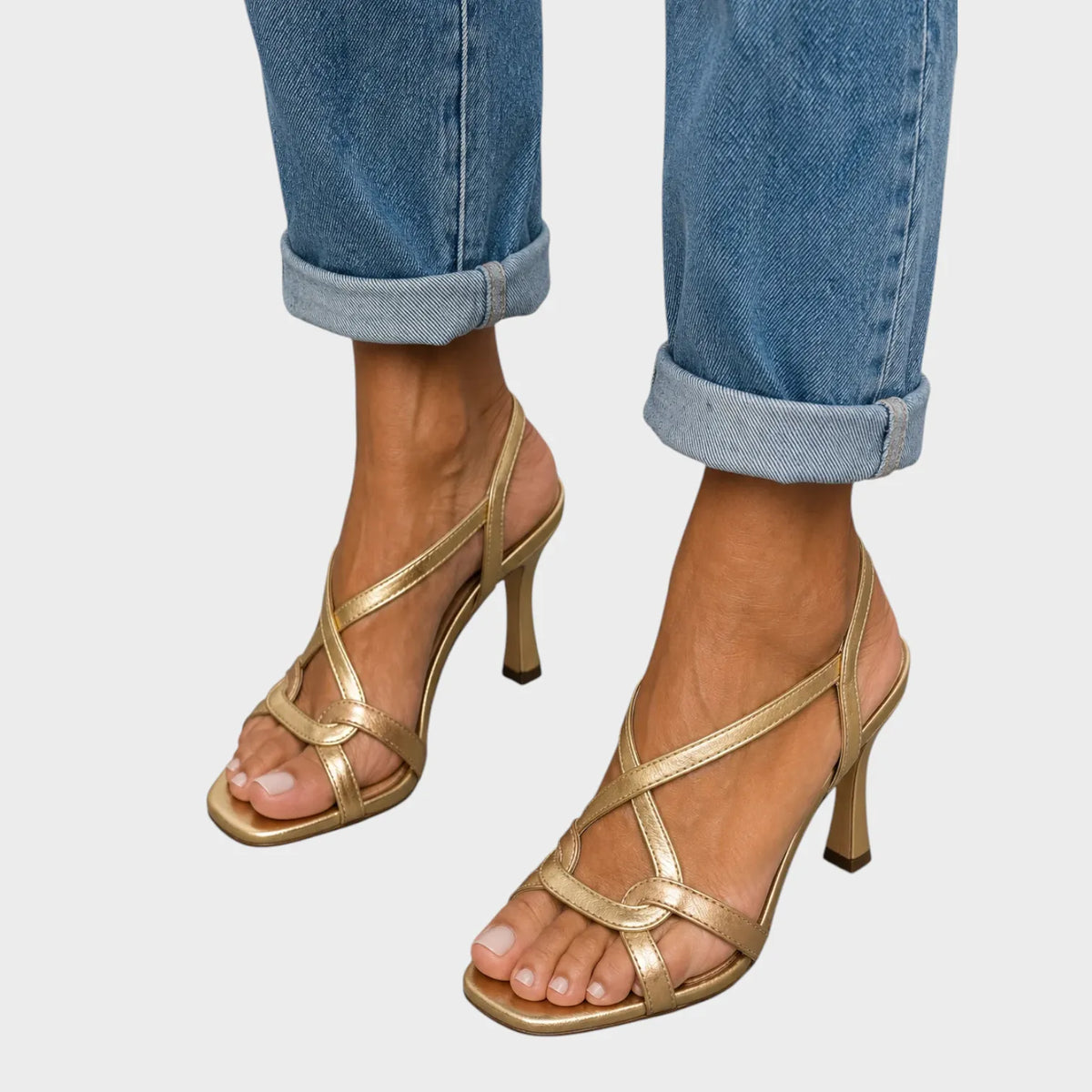 Women's Strappy High Heel Sandals
