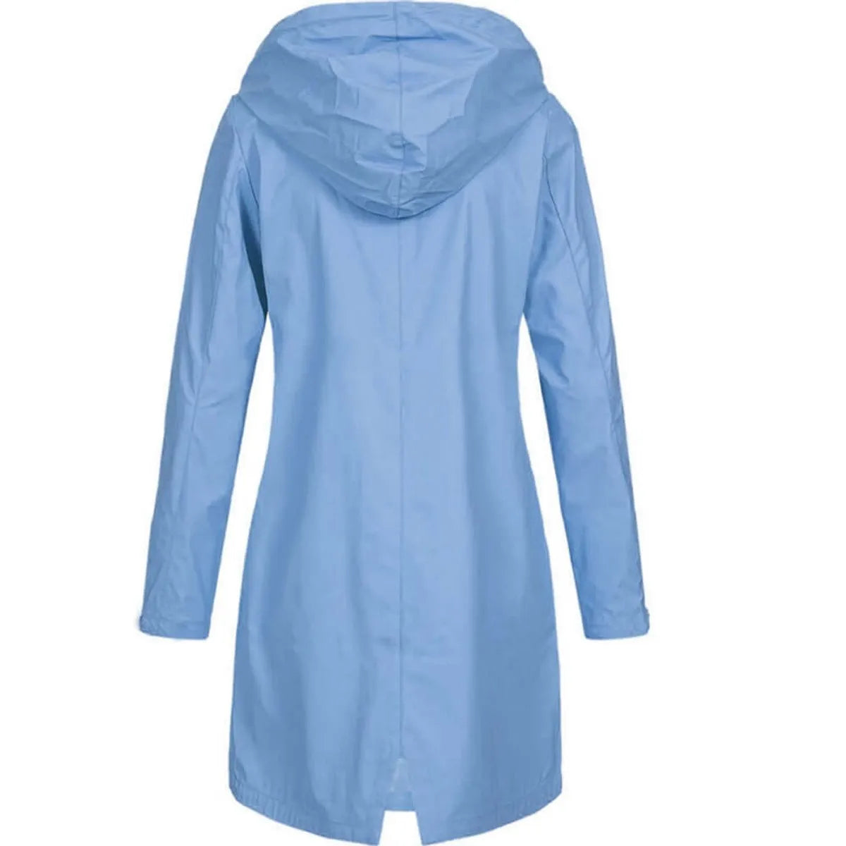 Women's Warm-Lined Trench Coat with Hood