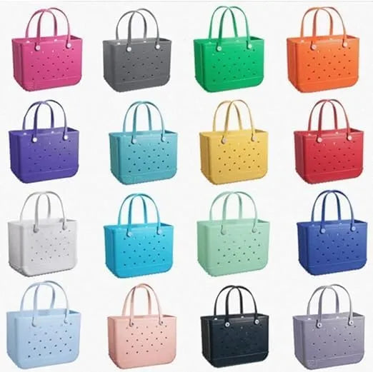 Women's Washable EVA Beach Bag in Size L