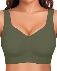 Women's Wire-Free Jelly Bra with Full Coverage