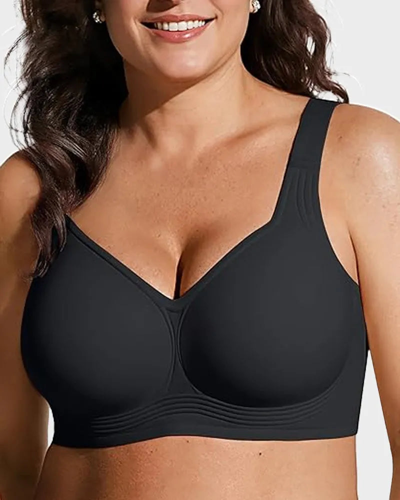 Women's Wire-Free Jelly Bra with Full Coverage