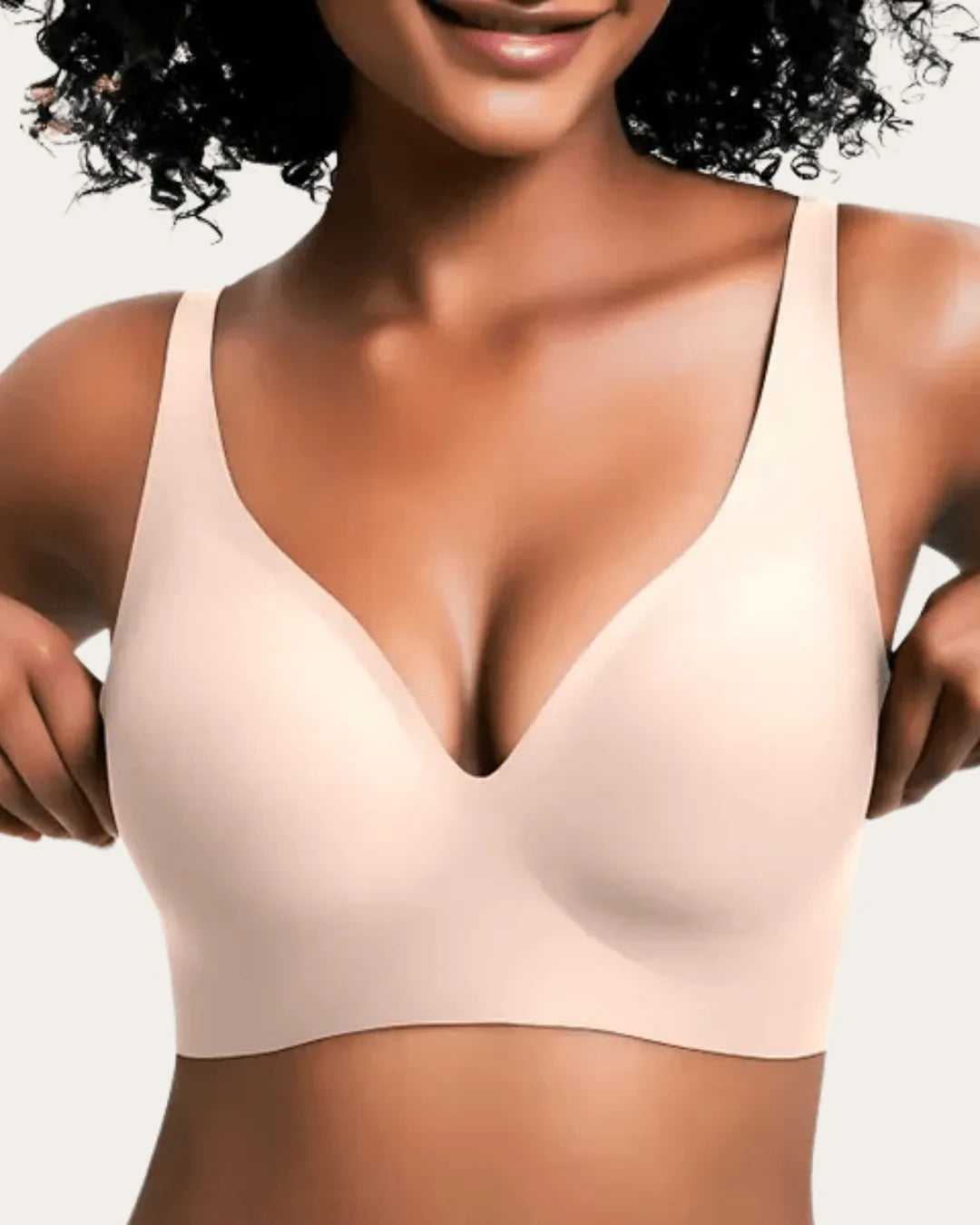 Women's Wireless Comfort Bra with 3D Cups