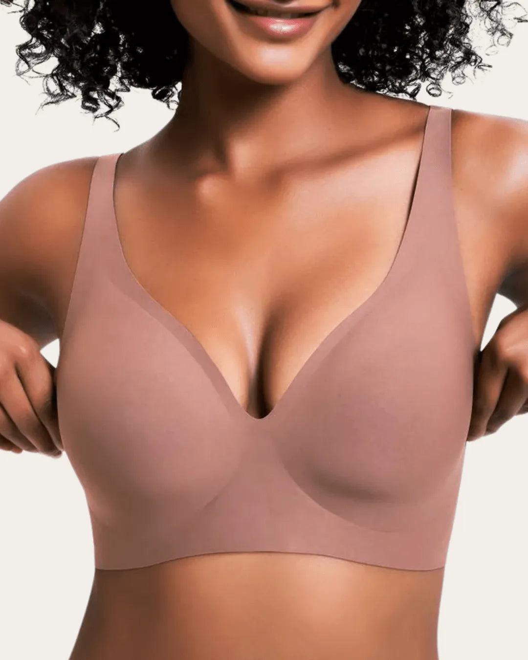 Women's Wireless Comfort Bra with 3D Cups