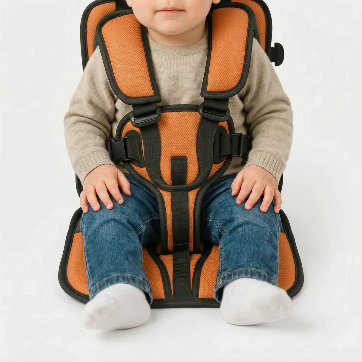 FoldSeat – Tragbarer faltbarer Kindersitz für unterwegs