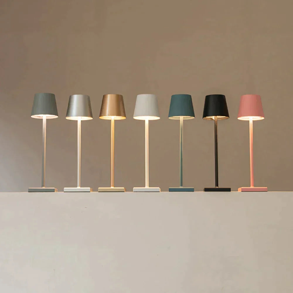 Nyxora - Moderne minimalistische kabellose Led-Tischlampe