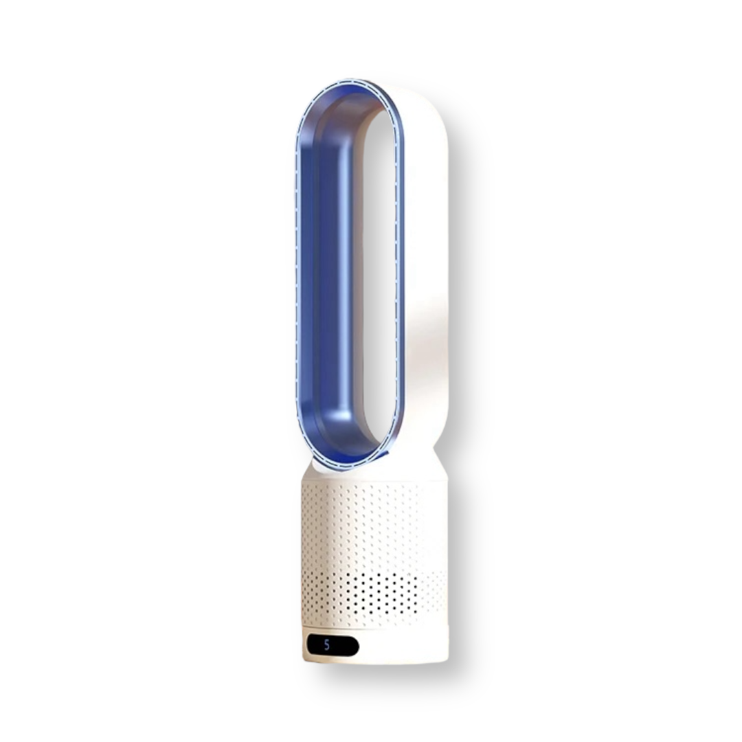 VibeBreeze - Moderner rotorloser Turmventilator