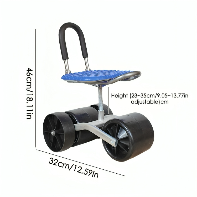 SpinSeat - Robuster rollbarer Gartensitz
