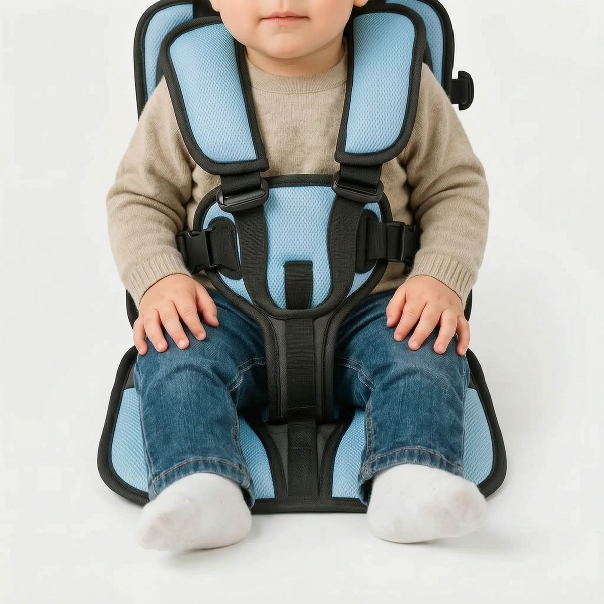 FoldSeat – Tragbarer faltbarer Kindersitz für unterwegs