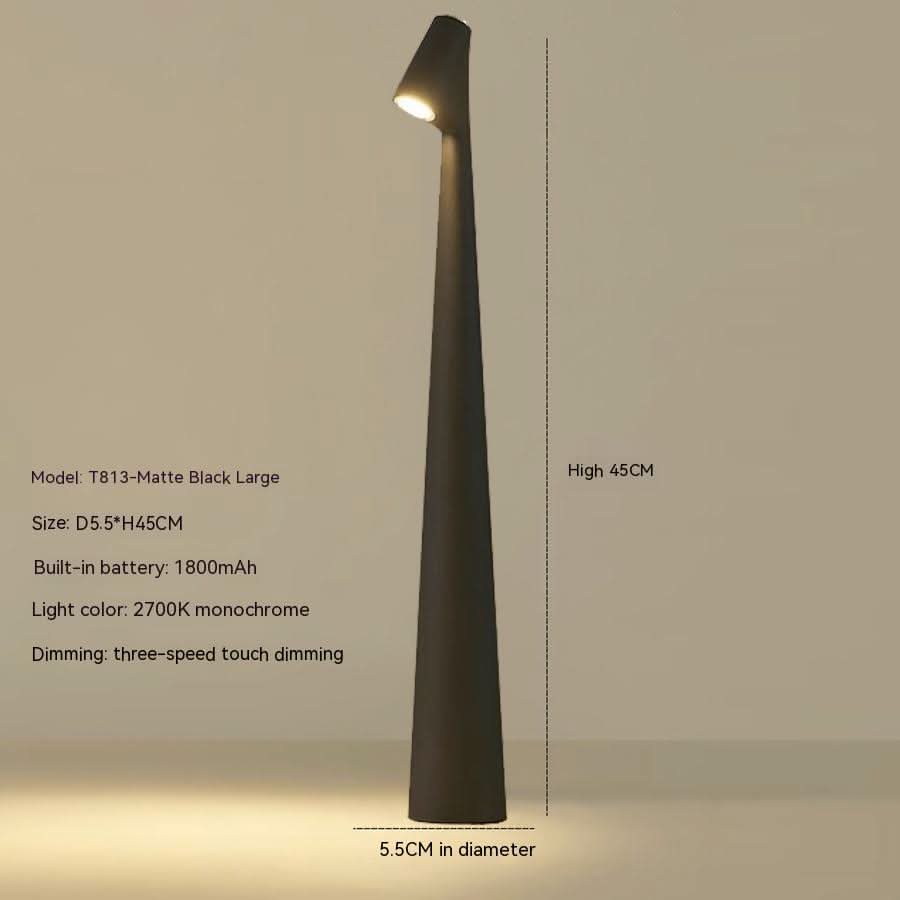 AuraGlow - Moderne kabellose Tischlampe