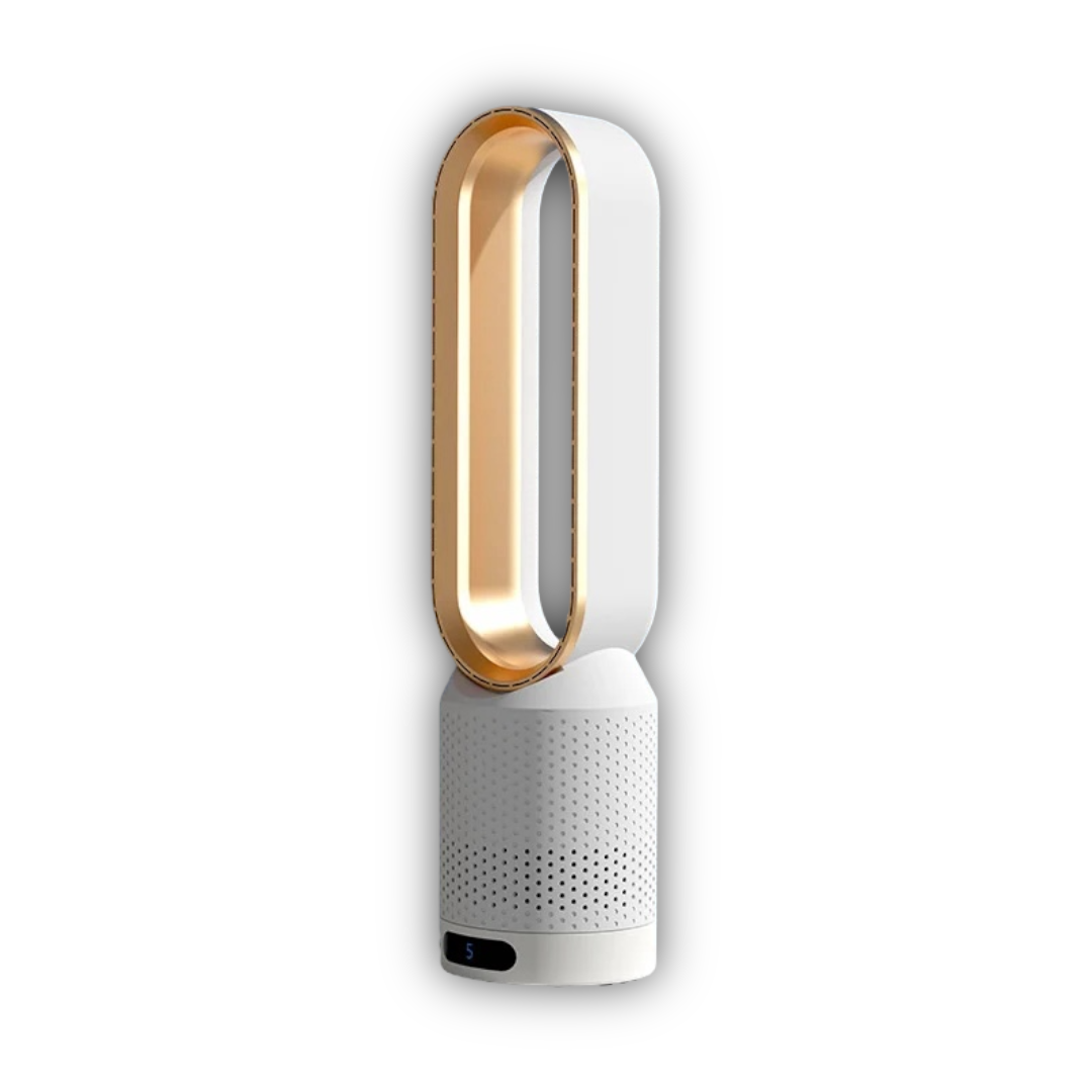 VibeBreeze - Moderner rotorloser Turmventilator