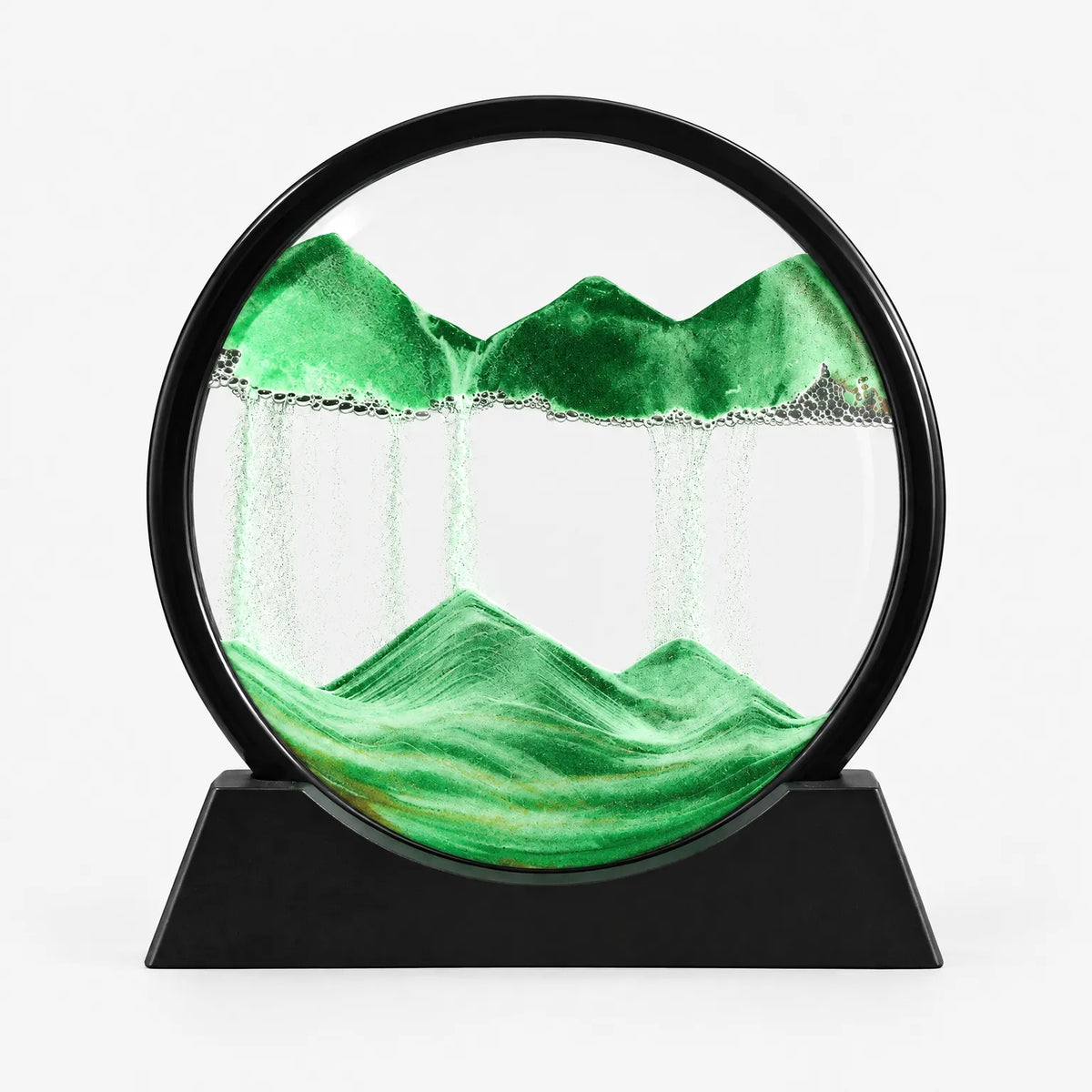 DuneScape - Rundes bewegliches Sandkunstbild