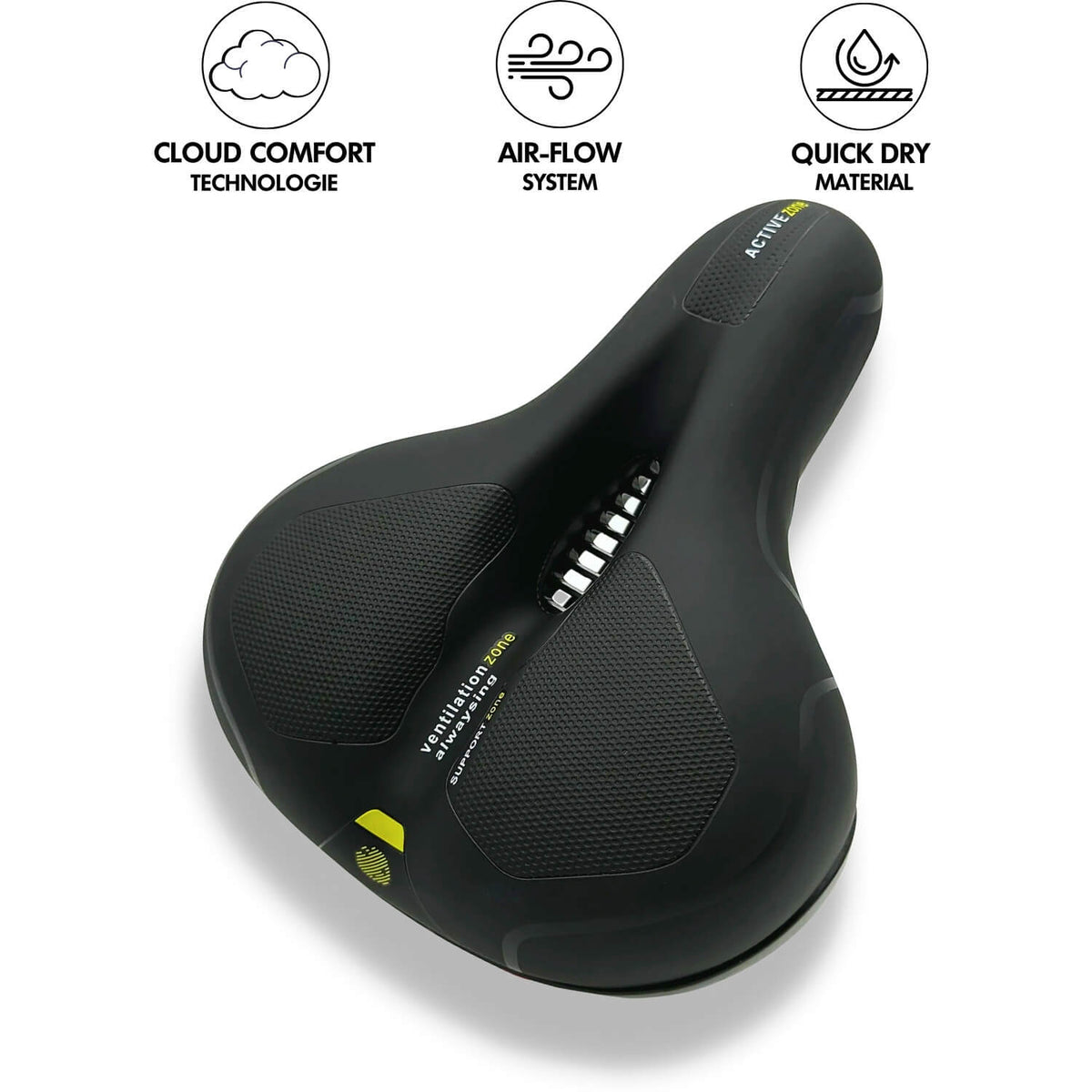 Ventyx - Ergonomischer, stoßabsorbierender Ersatz-Fahrradsattel