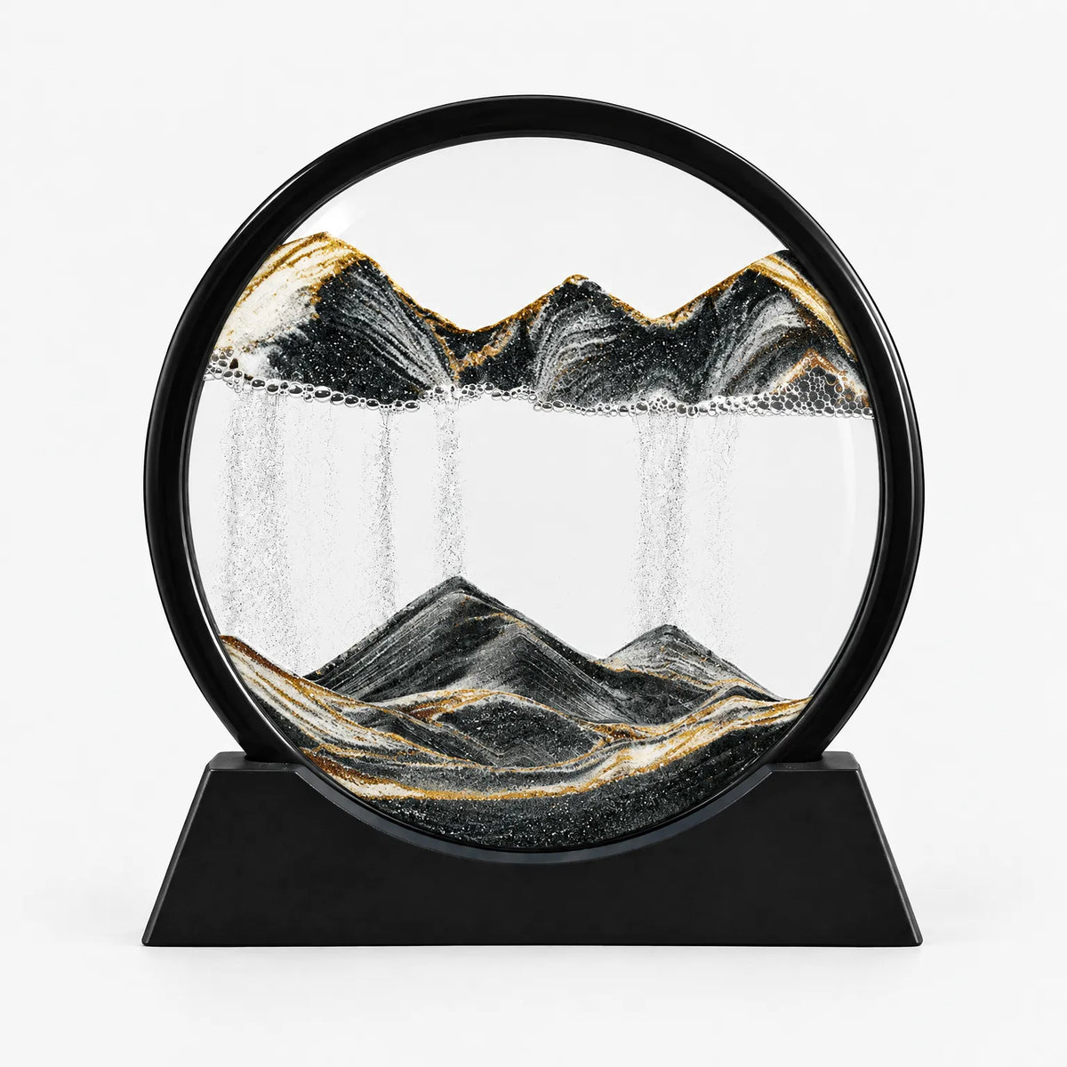 DuneScape - Rundes bewegliches Sandkunstbild
