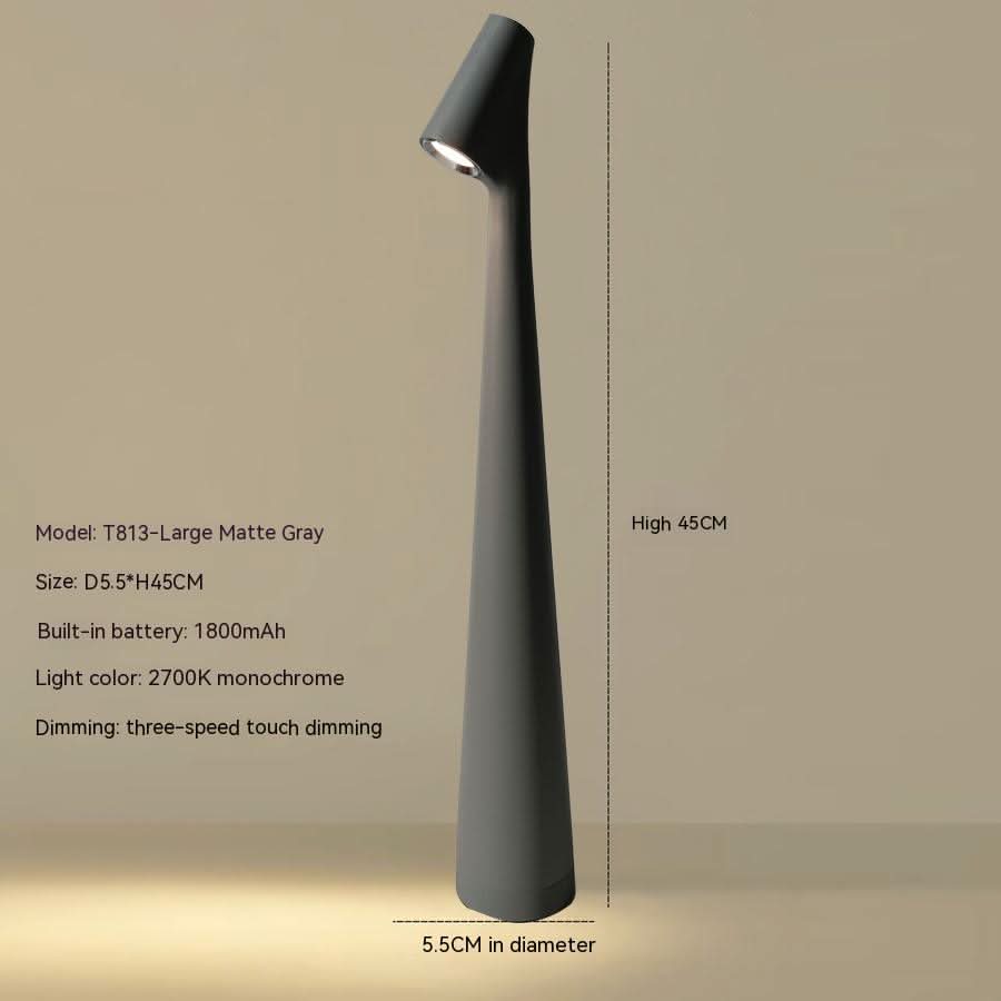 AuraGlow - Moderne kabellose Tischlampe