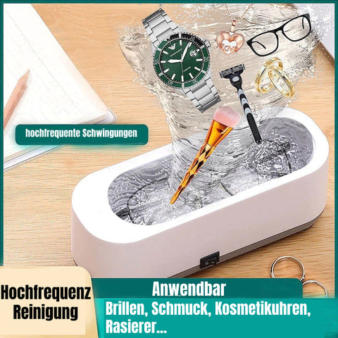 SonicWash - Kompaktes Ultraschall-Reinigungsgerät für Schmuck