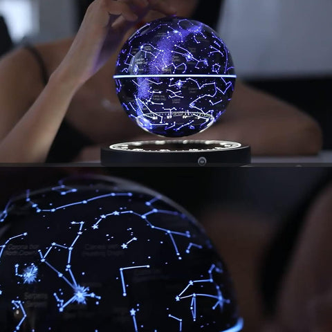OrbitStar - Schwebender Globus mit Sternkarte
