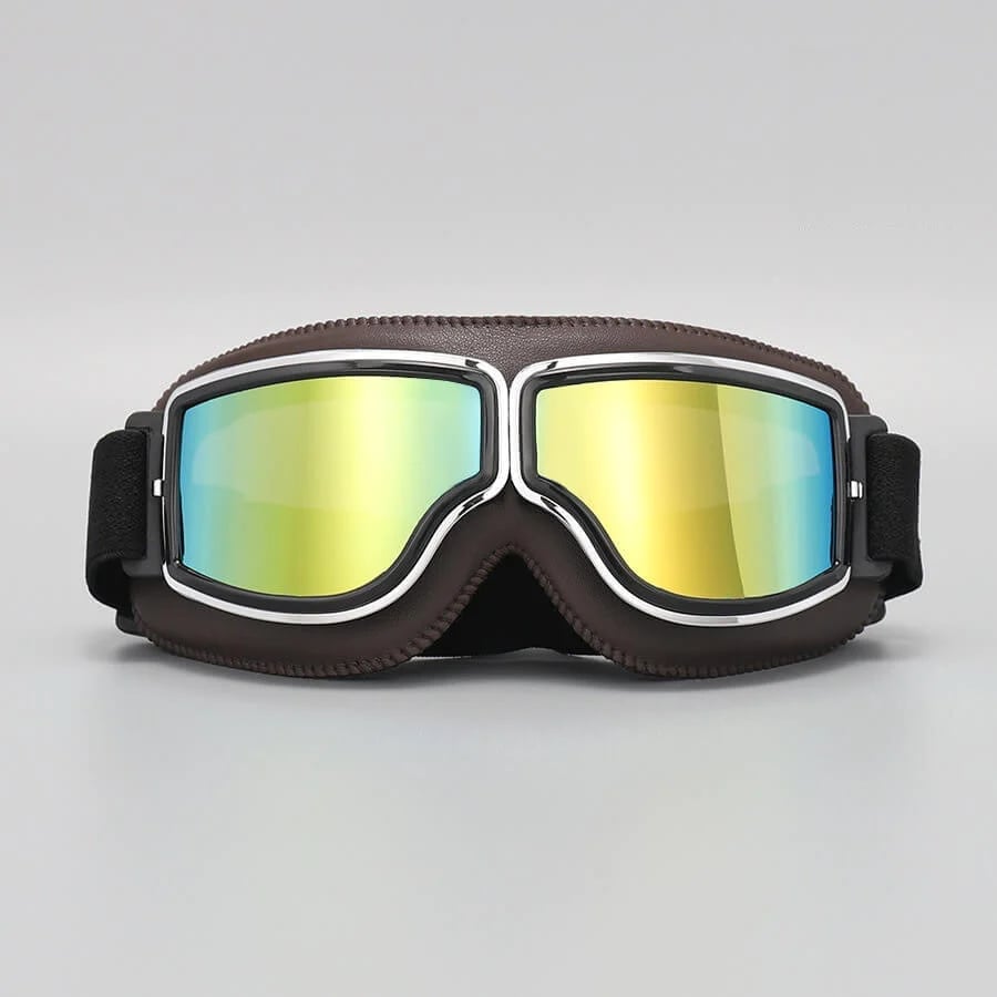 MotoVision - Motorradbrille im Vintage-Stil
