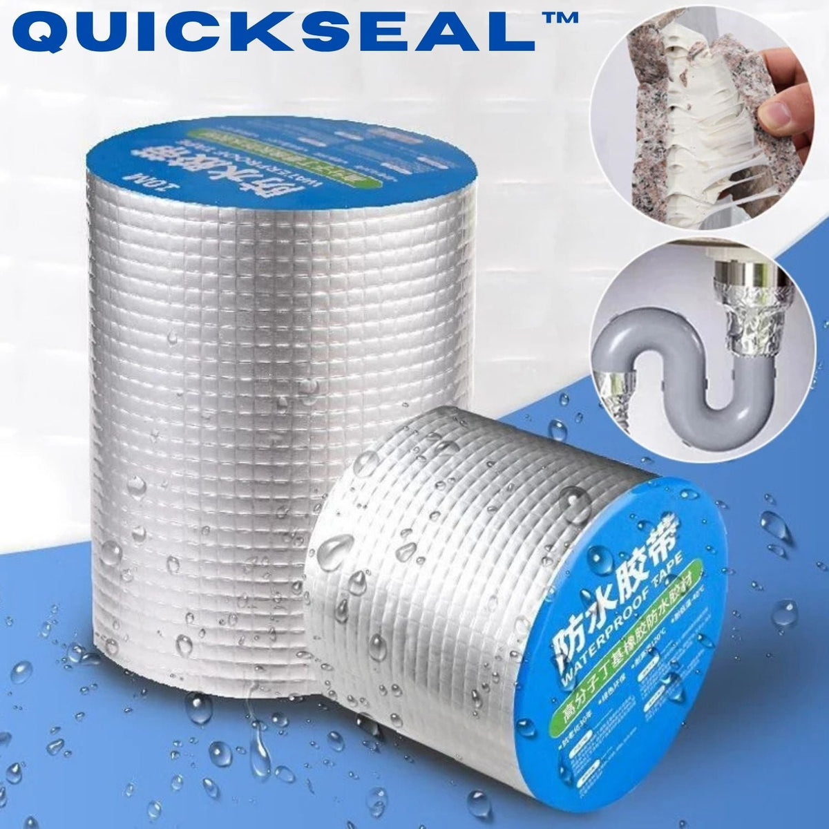 SealTack - Wasserdichtes Dachreparaturband