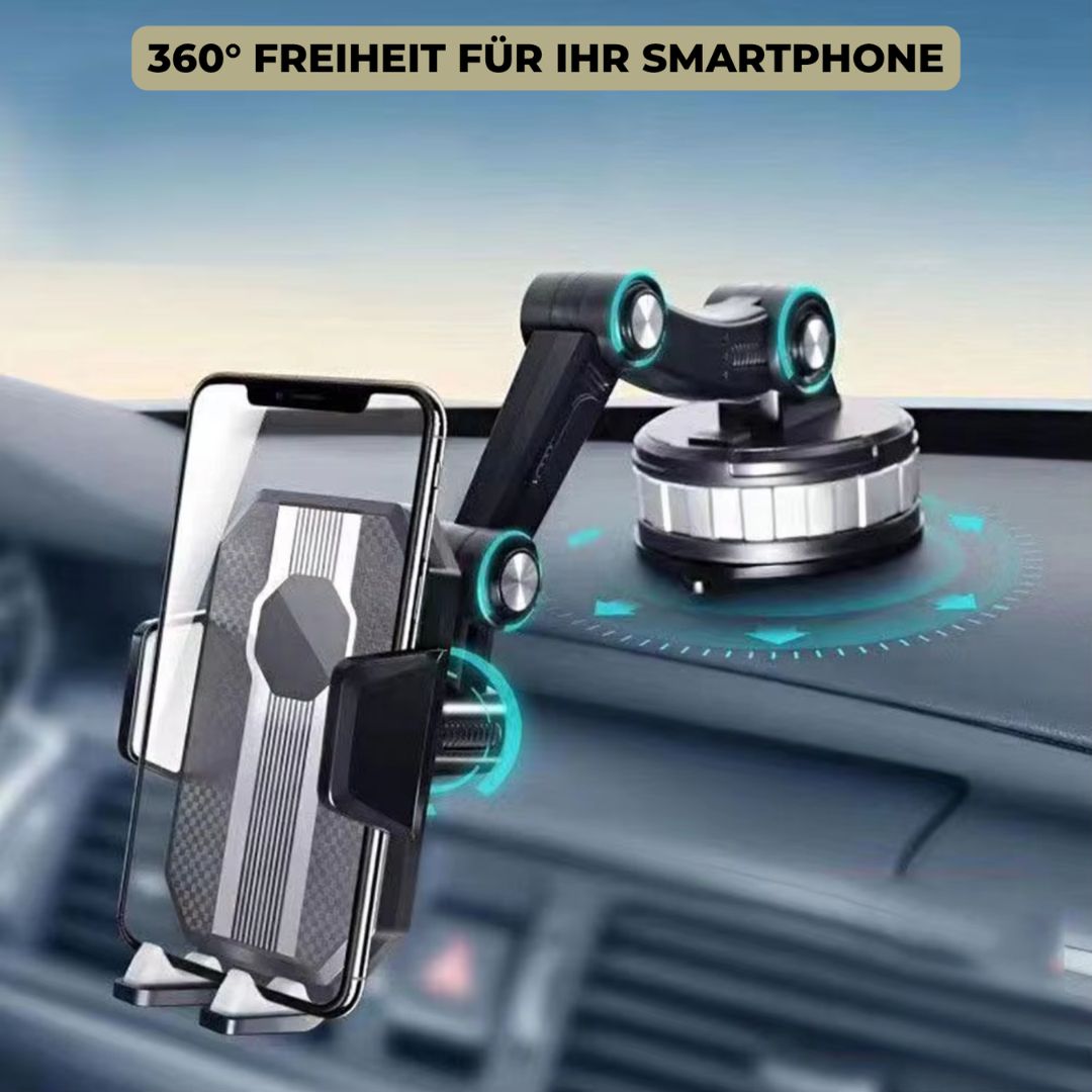 DriveHold - Verstellbare Handyhalterung fürs Auto mit mehreren Gelenken