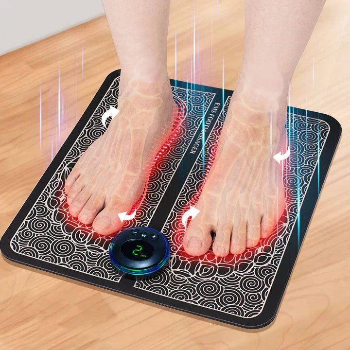 FlexiStep - Kompakte elektrische Fußmassage-Matte