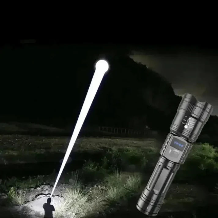 BeamTorch - Wiederaufladbare kompakte LED-Taschenlampe