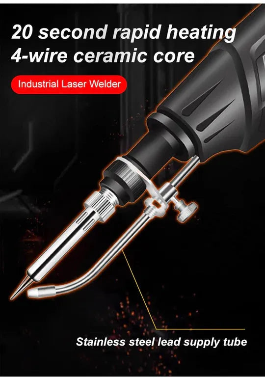 2-in-1 Laser Welding and Cutting Tool with Quick Heat-Up