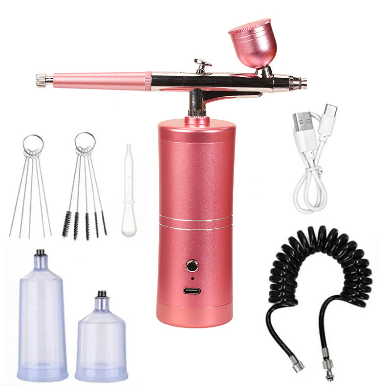FluidJet - Kabelloses, wiederaufladbares Airbrush-Set