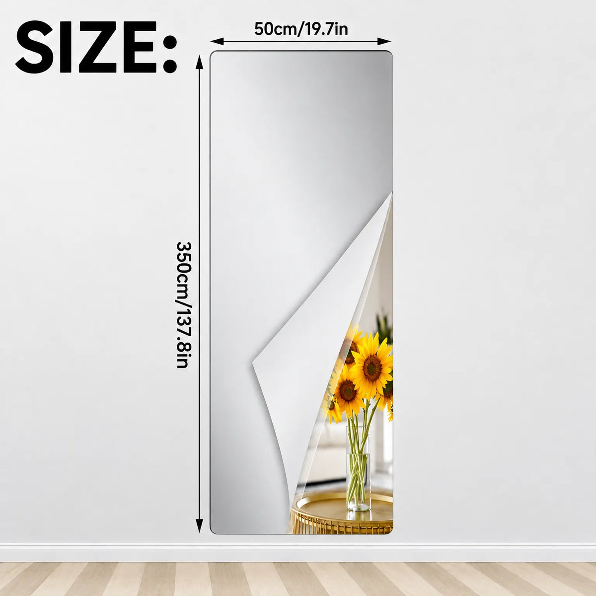 ReflectaWrap - Selbstklebende reflektierende Spiegelfolie