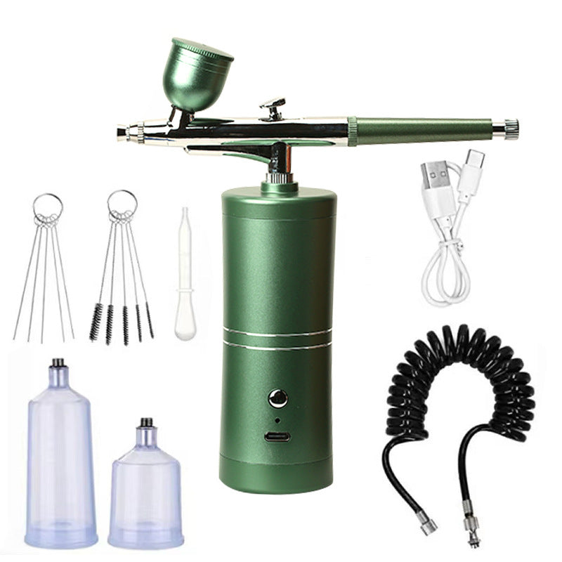 FluidJet - Kabelloses, wiederaufladbares Airbrush-Set
