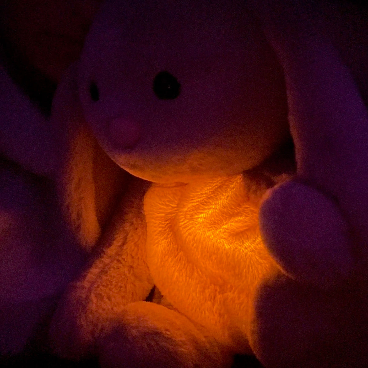 SnuggleBunny - Weiches Plüschtier mit Atembewegung