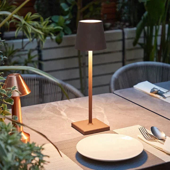 Nyxora - Moderne minimalistische kabellose Led-Tischlampe