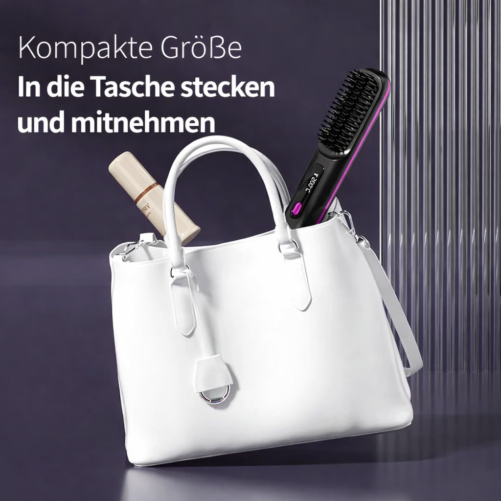 StyleBrush - Kabellose Haarglättungsbürste