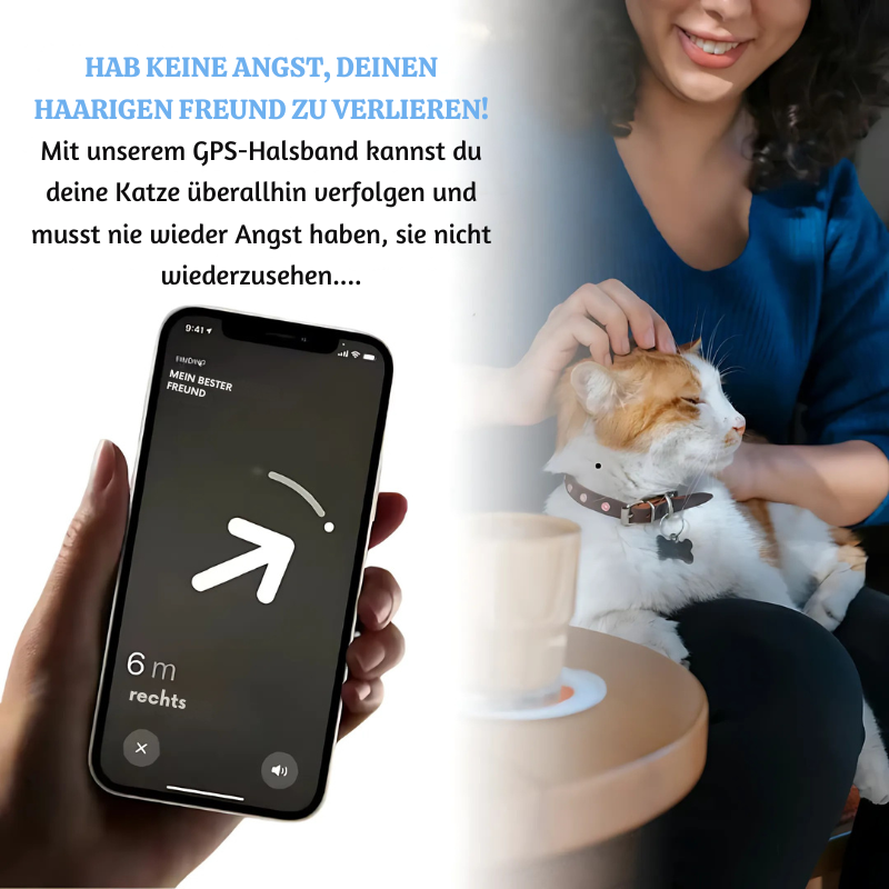 Locatiq - Verstellbarer Tracker für Katzenhalsbänder