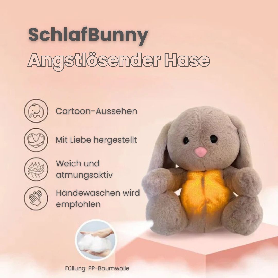 SnuggleBunny - Weiches Plüschtier mit Atembewegung