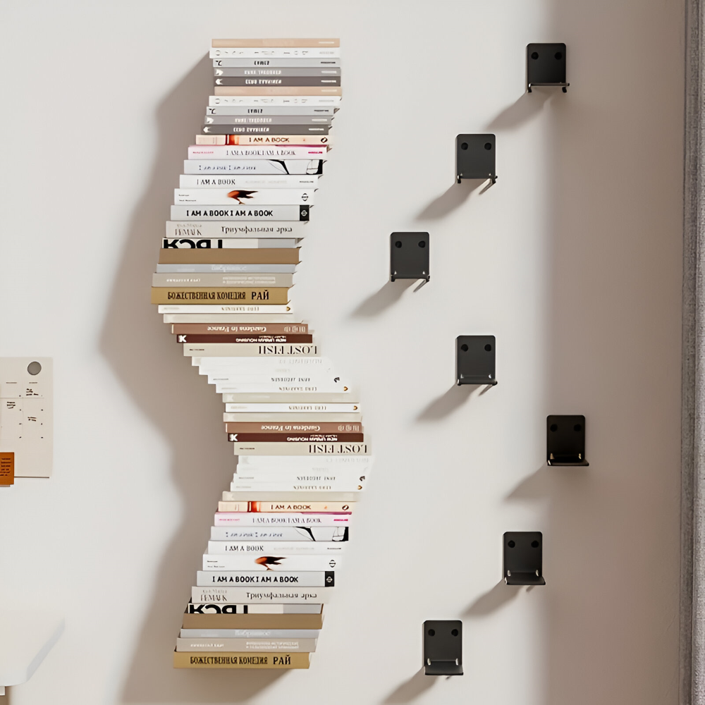 HoverStack - Unsichtbares schwebendes Bücherregal
