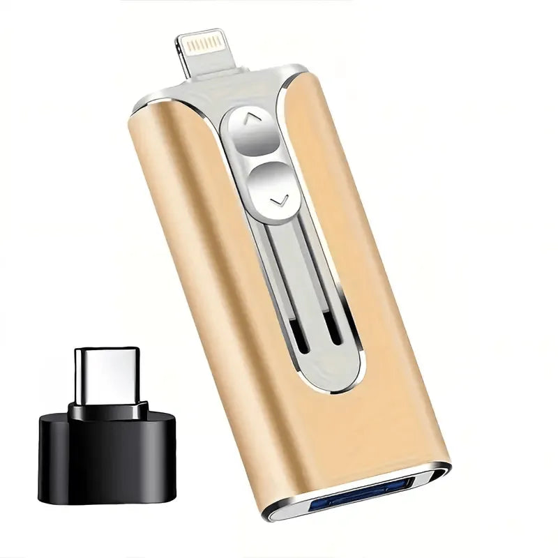 4-in-1 Memory Stick with High-Speed USB 3.0
