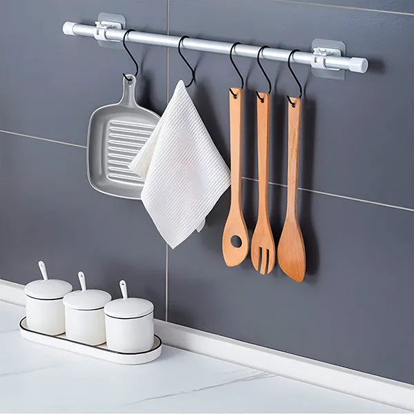 4-Piece Versatile Storage Hooks for Space-Saving Organization