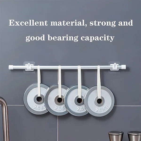 4-Piece Versatile Storage Hooks for Space-Saving Organization